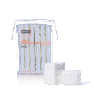 100 buc/pachet Șervețele demachiante de unică folosință din bumbac, ultra moi, pentru îndepărtarea tampoanelor de machiaj, instrumente de curățare pentru buzele faciale, îngrijirea pielii ochilor