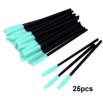 50/25 buc Perii pentru gene cu gel siliconic Extensie pentru gene Micro baghete de rimel Pieptene pentru sprâncene Pieptene de unică folosință Aplicator de instrumente de machiaj