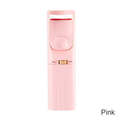 Електрическа нагреваема извивачка за мигли USB акумулаторна извивачка за мигли Бързо загряваща естествена извивачка за мигли Дълготраен грим