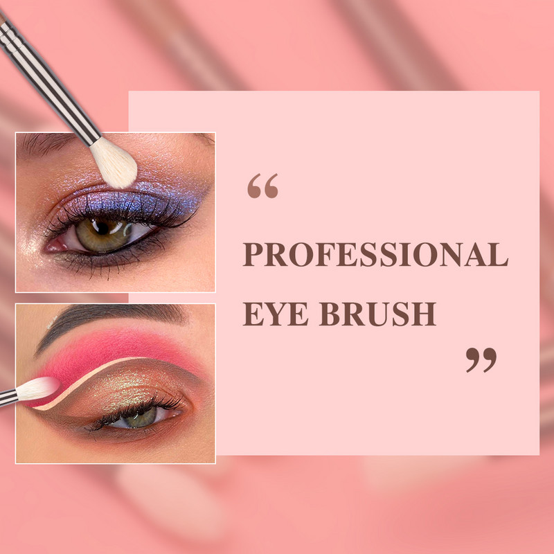 BETHY BEAUTY Pensule de machiaj Smudge 3BUC Păr natural de capră Fard de pleoape Detalii și Evidențiere Blending Beauty Pensule cosmetice