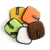 Korduvkasutatavad meigieemalduskettad Näo meigikustutuskumm vatipadjakesed Pehmed mikrofiibrist meigieemalduslapid Näonahahooldusvahendid