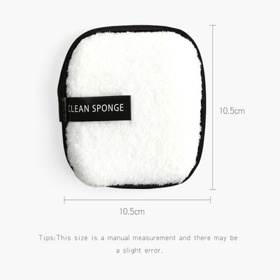 Korduvkasutatavad meigieemalduskettad Näo meigikustutuskumm vatipadjakesed Pehmed mikrofiibrist meigieemalduslapid Näonahahooldusvahendid