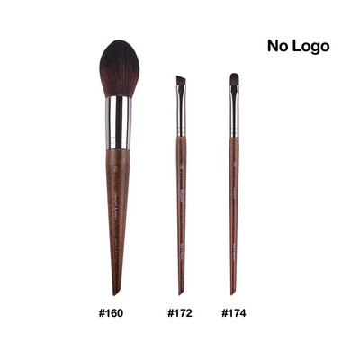 3 buc/set Pudră Pensule de machiaj Detaliu Fard de pleoape Crema de buze Natural Precision Smudge Concealer Pensule de machiaj Instrumente cosmetice pentru cute