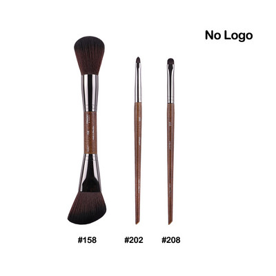 3 buc/set Pudră Pensule de machiaj Detaliu Fard de pleoape Crema de buze Natural Precision Smudge Concealer Pensule de machiaj Instrumente cosmetice pentru cute