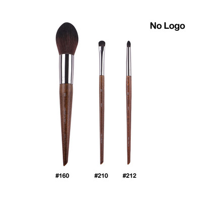 3 buc/set Pudră Pensule de machiaj Detaliu Fard de pleoape Crema de buze Natural Precision Smudge Concealer Pensule de machiaj Instrumente cosmetice pentru cute