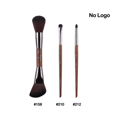 3 buc/set Pudră Pensule de machiaj Detaliu Fard de pleoape Crema de buze Natural Precision Smudge Concealer Pensule de machiaj Instrumente cosmetice pentru cute