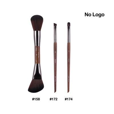 3 buc/set Pudră Pensule de machiaj Detaliu Fard de pleoape Crema de buze Natural Precision Smudge Concealer Pensule de machiaj Instrumente cosmetice pentru cute