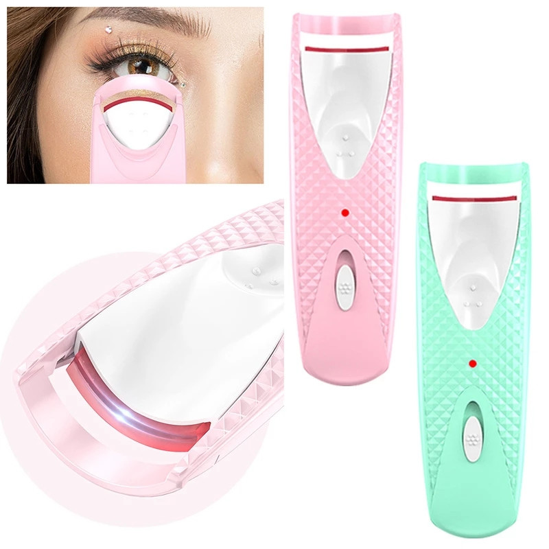 Curler de gene electric încălzit pentru ridicarea genelor Perm Curl de lungă durată Clip portabil pentru gene Pensetă Cosmetice Instrumente de machiaj