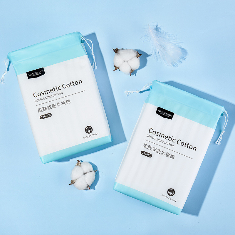 50/230 buc Tampoane cosmetice din bumbac Demachiante Servetele pentru unghii Mătase, subțiri, confortabile, moale, Tampoane pentru curățarea feței, care nu scad resturile Îngrijirea pielii