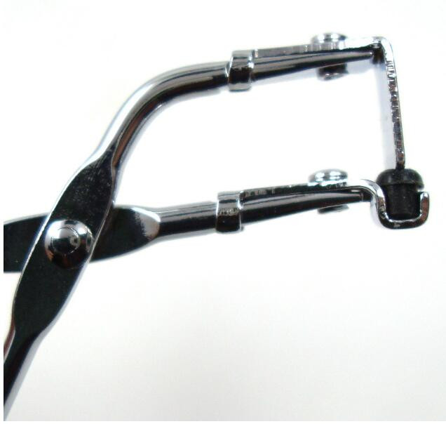 Ondulator de gene profesional de marcă pliat gene false Nature Curl Gene de oțel Clip de ondulare Instrumente mici de machiaj