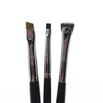 Επαγγελματικό πινέλο για μικρά σφιχτά eyeliner Pro Angled Flat Browd Contour Makeup Precision Brow Brush #20 #32 #36 Cosmetic