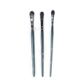 Professional Eye Blending Brush #205A 206A 207A Soft Squirrel Goat Hair Mixed Medium Big Eyeshadow Brush Blender Brush Make up