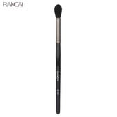 RANCAI Perie de machiaj pentru conturul ochilor Păr natural moale Fard de ochi Amestecare perie de păr de capră Instrument de blender de machiaj în formă de flacără Perie pentru nas