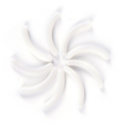 50 buc/set pentru femei de reîncărcare la modă ondulator de gene tampon de înlocuire tampoane cu cleme cu gel de silicon Instrumente de machiaj pentru ochi