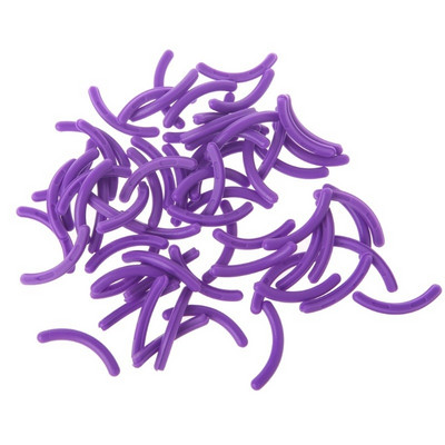 50 buc/set pentru femei de reîncărcare la modă ondulator de gene tampon de înlocuire tampoane cu cleme cu gel de silicon Instrumente de machiaj pentru ochi