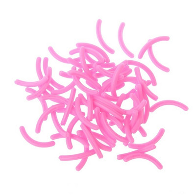 50 buc/set pentru femei de reîncărcare la modă ondulator de gene tampon de înlocuire tampoane cu cleme cu gel de silicon Instrumente de machiaj pentru ochi