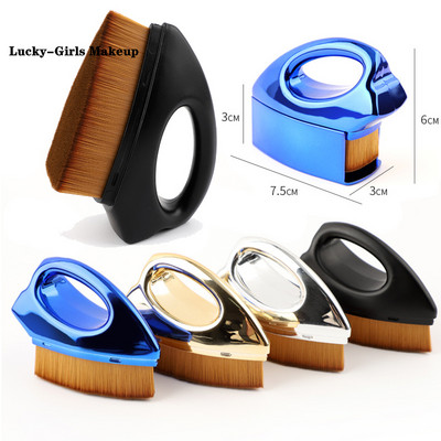 Lucky-Girls, 1 buc, unică, mică, perie pentru fond de ten, pensule de machiaj, pentru perie pentru fond de ten, pudră, cosmetice, instrument de machiaj