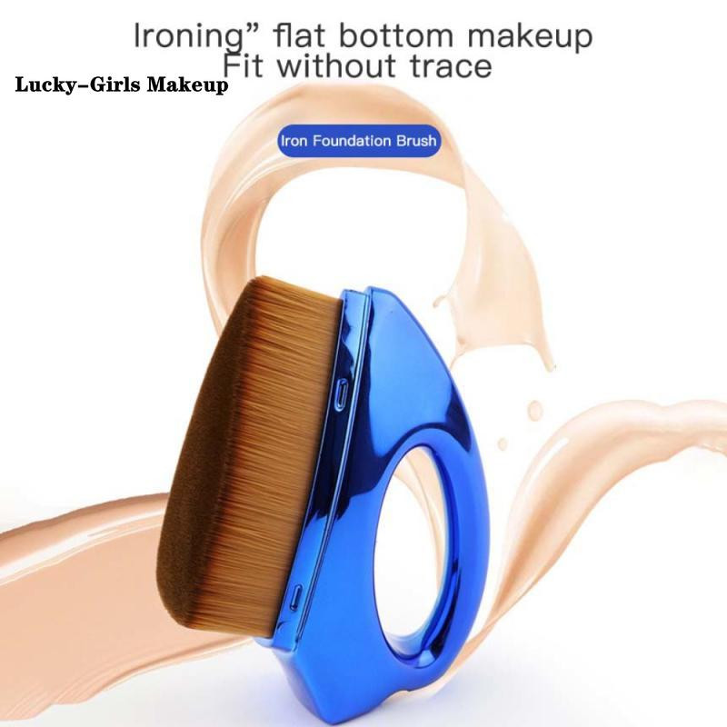 Lucky-Girls, 1 buc, unică, mică, perie pentru fond de ten, pensule de machiaj, pentru perie pentru fond de ten, pudră, cosmetice, instrument de machiaj