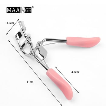 MAANGE 1Pc Pro Makeup Eyelash Curl Beauty Tools Lady Women Nature Style Cute Eyelash Handle Curl Eye Lash Curl произволен цвят