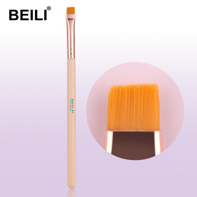 BEILI Natural Goat Hair kosmētikas birstes Pink Eye Brush Rose Golden Black Korektors Eye Shadow Brow Eyeliner Single Makeup Brush