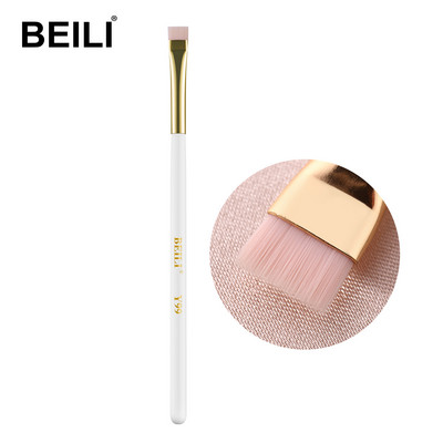 BEILI Natural Goat Hair kosmētikas birstes Pink Eye Brush Rose Golden Black Korektors Eye Shadow Brow Eyeliner Single Makeup Brush