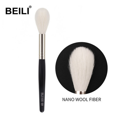 BEILI Natural Goat Hair kosmētikas birstes Pink Eye Brush Rose Golden Black Korektors Eye Shadow Brow Eyeliner Single Makeup Brush