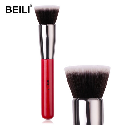 BEILI Professzionális arc smink ecsetek 1 db alapozóhoz Contour Liquid Blending korrektor Buffing Sminkecset nőknek