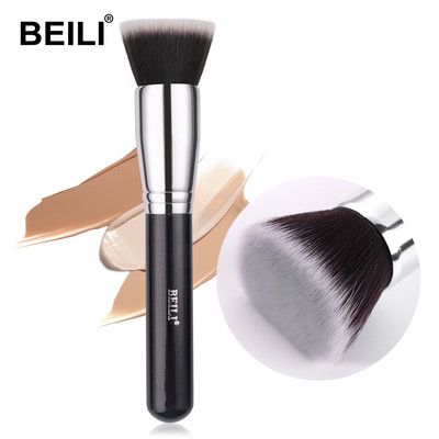 BEILI Professzionális arc smink ecsetek 1 db alapozóhoz Contour Liquid Blending korrektor Buffing Sminkecset nőknek