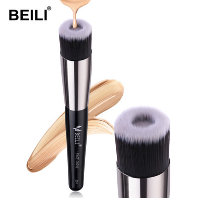 BEILI Professzionális arc smink ecsetek 1 db alapozóhoz Contour Liquid Blending korrektor Buffing Sminkecset nőknek