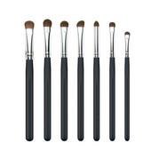 Natural Hair silmameigipintslite komplekt Professionaalne lauvärvi varjupintslite meigitööriist Shader Blending meigipintslite komplekt