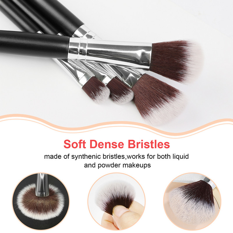13 db-os sminkecset készlet 2 db púderpúderes alapozó pirosító púder szemhéjfestékkel ajakkeverő szempilla ecset Beauty sminkeszközök