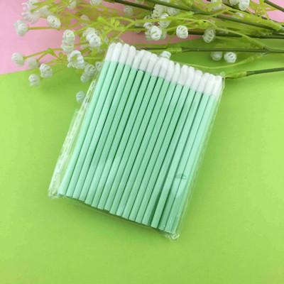 50 бр./пакет Четка за устни за еднократна употреба Четки за грим Химикалка Червило Спирала Пръчици за почистване на четки Козметични четки за грим Апликатори