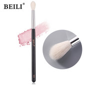 BEILI X06/X04/X08 Pensule de machiaj fard de pleoape negre Fond de ten conic pentru fard de pleoape Păr natural de capră 1 bucată perie de machiaj pentru ochi