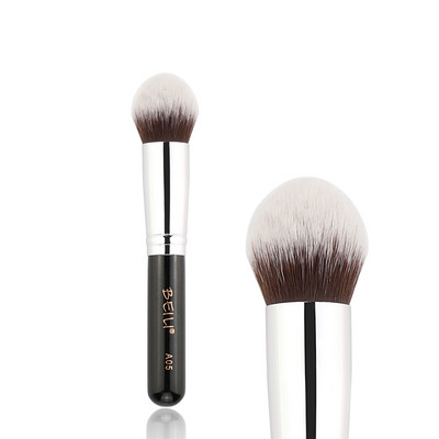 BEILI X06/X04/X08 Pensule de machiaj fard de pleoape negre Fond de ten conic pentru fard de pleoape Păr natural de capră 1 bucată perie de machiaj pentru ochi