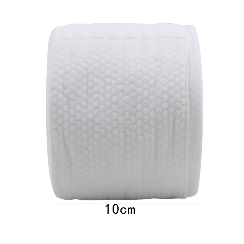 Prosop de față de unică folosință 1 rolă Șervețele faciale nețesute pentru îndepărtarea șervețelelor de machiaj Tampoane de bumbac pentru curățarea feței.