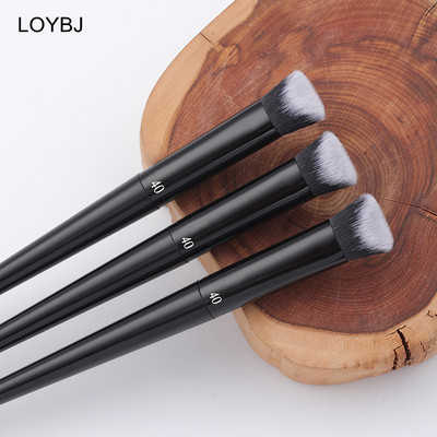 LOYBJ 1vnt Foundation Brush Concealer Makiažo šepetėliai Dvipusis Slope Beauty Make Up Tool veido spuogų žymių dėmių tamsus ratas