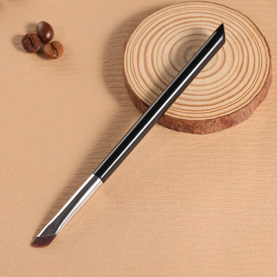 OVW Sickle Eyeliner Brush Ultra vékony, finom, ferde szögű sminkecset folyékony szemceruzahoz