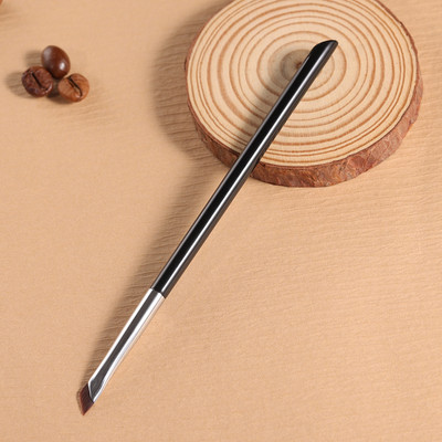 OVW Sickle Eyeliner Brush Ultra vékony, finom, ferde szögű sminkecset folyékony szemceruzahoz
