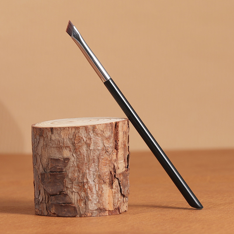 OVW Sickle Eyeliner Brush Ultra vékony, finom, ferde szögű sminkecset folyékony szemceruzahoz