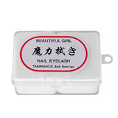 Șervețele pentru unghii, proaspăt moi și absorbabile, fără scame, pentru curățarea genelor.