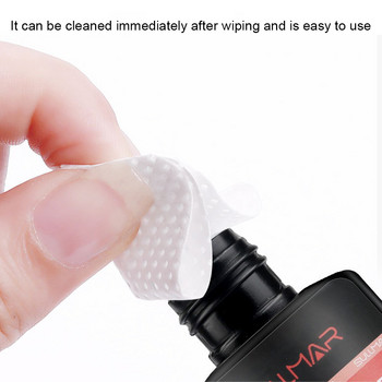 Наскоро меки и абсорбиращи се кърпички за нокти без мъх Почистване на мигли Памучни тампони за премахване на нокти за премахване на нокти с удобен дизайн