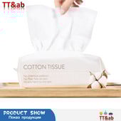 50/100 buc Prosop de față de unică folosință Șervețele faciale din bumbac Șervețele de machiaj pentru curățarea feței