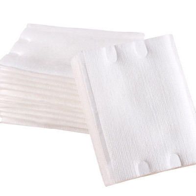 50 buc. Tampoane de bumbac pentru presare cu marginea dublă pentru machiaj îngroșat Prosop pentru curățarea feței, cosmetice moale, șervețele demachiante