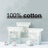 Servetele de machiaj de unică folosință, extensibile, de curățare pentru machiaj, șervețele din bumbac.