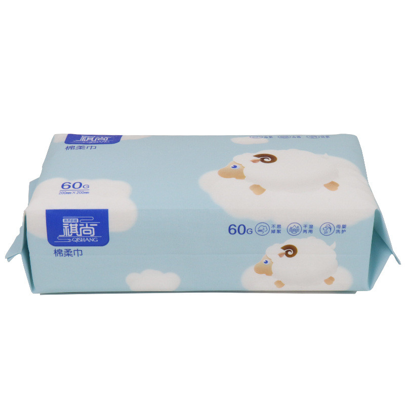 36/50 buc prosop moale din bumbac îngroșat, de unică folosință, uscat, umed, cu dublă utilizare, prosop de salon de înfrumusețare pentru curățarea feței