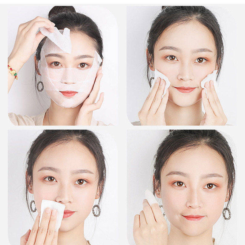 240/200/50 buc/sac Machiaj Bumbac Hârtie pentru curățarea feței Tampoane de bumbac Servețele demachiante de unică folosință Prosop de față șervețele pentru manichiură