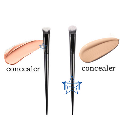 Pensula pentru pudră Fard de obraz BLACK Pensule vegană pentru pudră presată #22 - Instrument de cosmetice pentru pensulă de machiaj, rotundă mare, netedă, pentru amestecare a pudrei