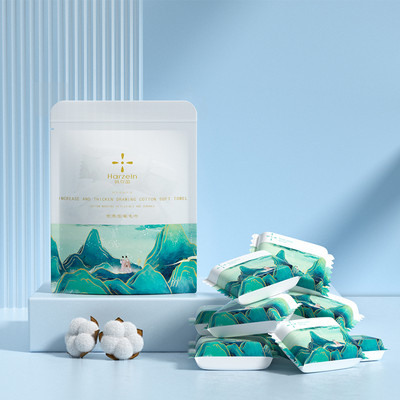 30 * 60 cm suure suurusega ühekordselt kasutatav kokkusurutud rätik pehme puhastav näokoe kaasaskantav pesulapiga näorätik kodureisiks õues