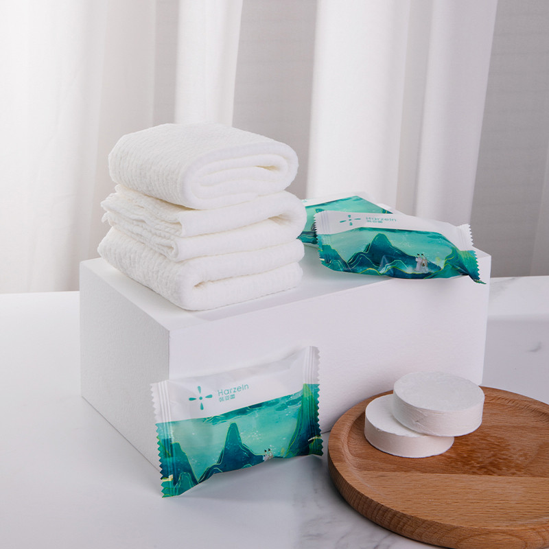 30 * 60 cm suure suurusega ühekordselt kasutatav kokkusurutud rätik pehme puhastav näokoe kaasaskantav pesulapiga näorätik kodureisiks õues