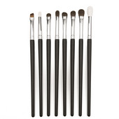 Shinedo 2/3/8/7 db sminkecset szett szemhéjpúder matt fekete színű puha kecskeszőr szépség sminkkészlet Brochas Maquillage